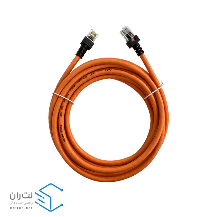 قیمت و خرید پچ کورد نگزنس Cat6 UTP روکش PVC با متراژ 5 متر | نت ران